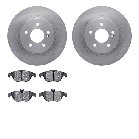 DYNAMIC FRICTION CO 6502-63386, Rotors with 5000 Advanced Brake Pads 6502-63386